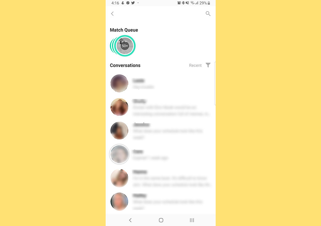 Bumble algorithm how to reset How to